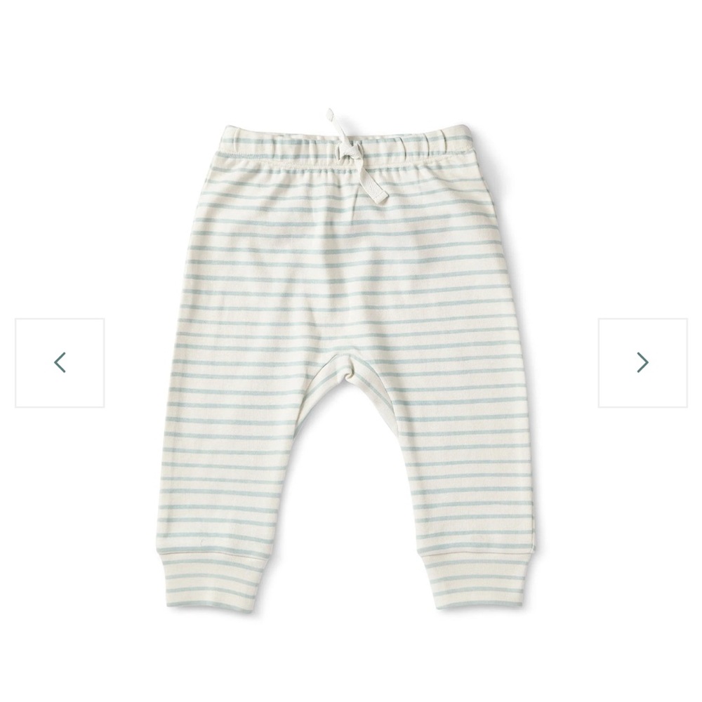Pehr Striped Baby Pants & Hat Set (0-3m)